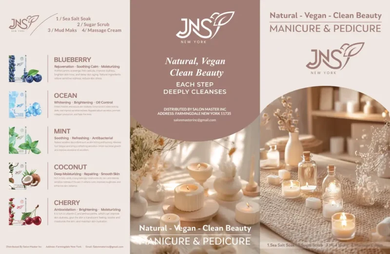 JNS New York 4 Steps Deluxe Pedi (100pcs/Cs)