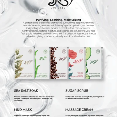 JNS New York 4 Steps Deluxe Pedi Varius Scents