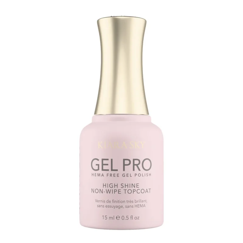 Gel Polish High Shine Non-Wipe Topcoat