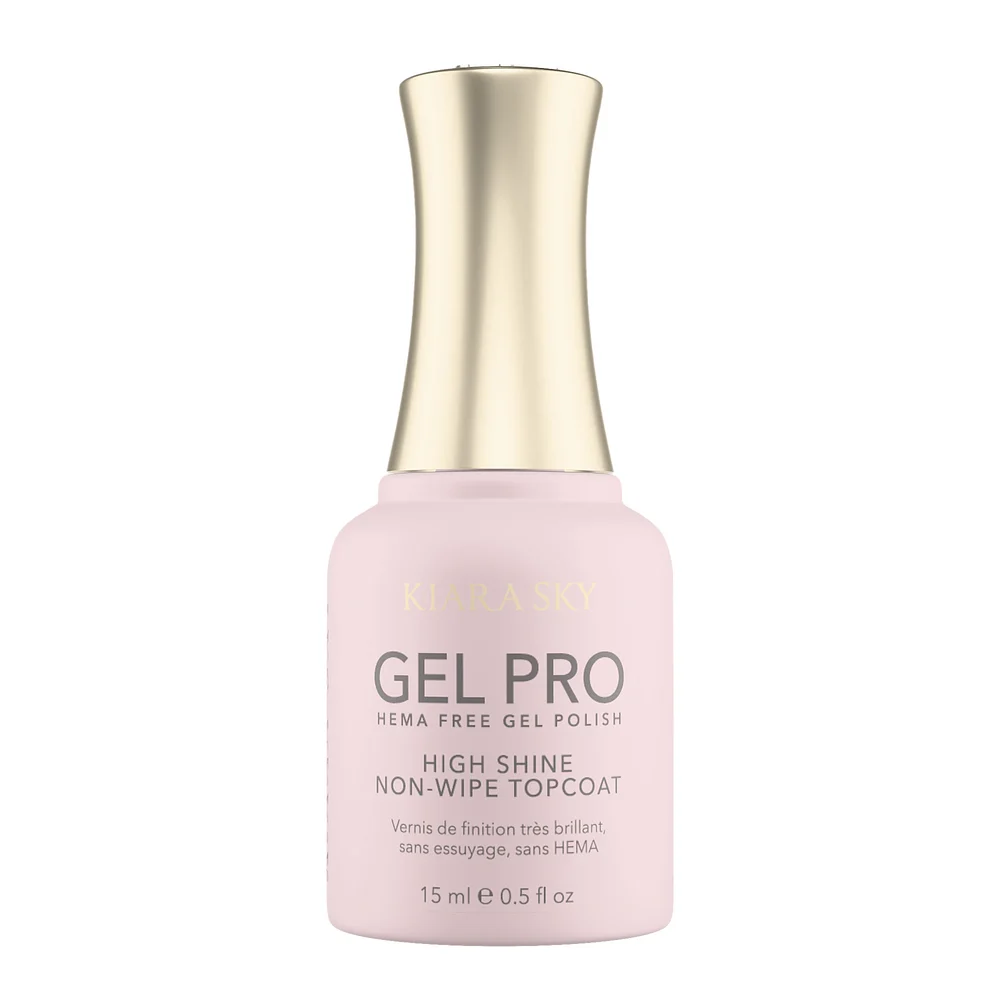 Gel Polish High Shine Non-Wipe Topcoat
