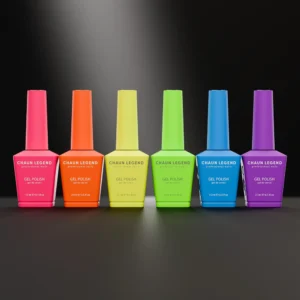 Chaun Legend Professional Nails Gel Polish – 0.5oz Vol.1 | 80 Ultra-Pigmented Shades