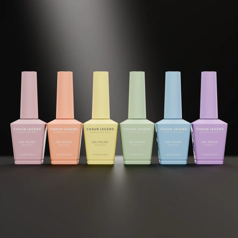 Chaun Legend Professional Nails Gel Polish – 0.5oz Vol.1 | 80 Ultra-Pigmented Shades
