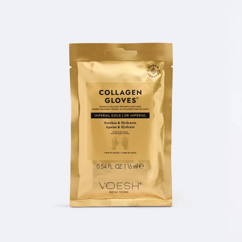 Voesh New York Collagen Gloves Imperial Gold