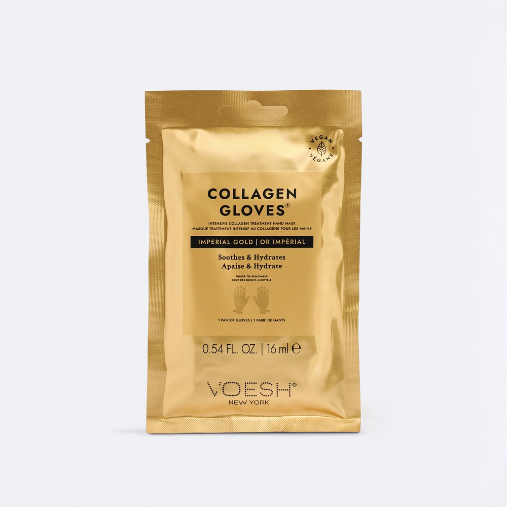 Voesh New York Collagen Gloves Imperial Gold