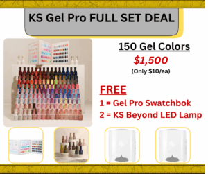 Gel Pro HEMA-Free Gel Polish Collection – Full Set of 150 Colors + Swatchbook + 2 LED Lamps