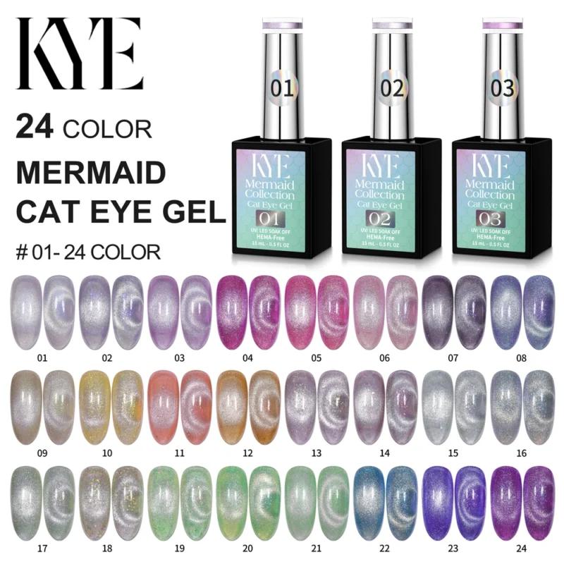KYE Cat Eye Gel "MERMAID Collection" (HEMA-FREE)