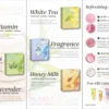 Pedinatural Bubble Bloom 5‑Step Spa Pedicure – 36 Pack (Vegan, Natural, 6 Scents)