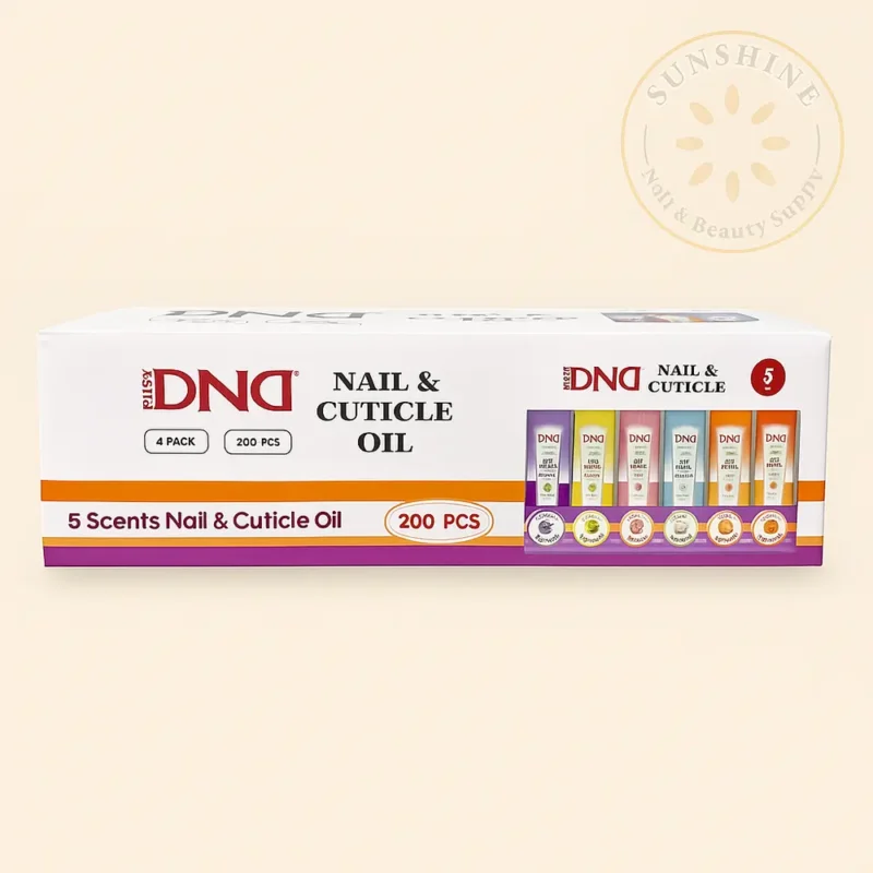 DND Nail & Cuticle Oil 0.25oz – 5 Scent Assortment (200pcs Case)