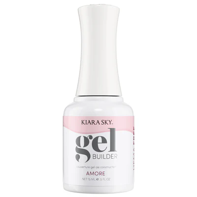 Kiara Sky HEMA-Free Builder Gel | Brush-On Self-Leveling Hard Gel (0.5oz)