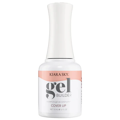 Kiara Sky HEMA-Free Builder Gel | Brush-On Self-Leveling Hard Gel (0.5oz)