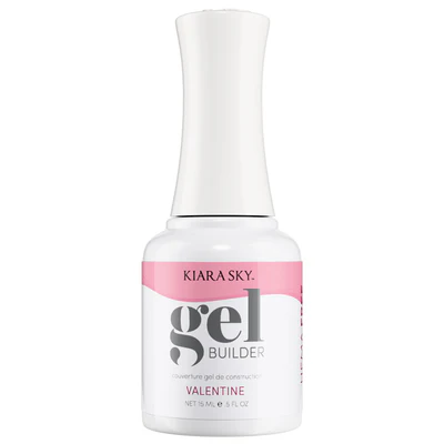 Kiara Sky HEMA-Free Builder Gel | Brush-On Self-Leveling Hard Gel (0.5oz)