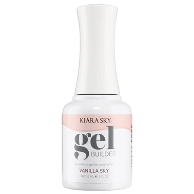Kiara Sky HEMA-Free Builder Gel | Brush-On Self-Leveling Hard Gel (0.5oz)