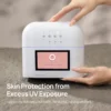 O NAIL Skin Health AI Nail Lamp – UV-Protect Smart Gel Curing Lamp