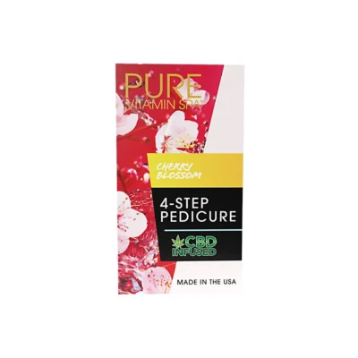 PURE Vitamin Spa CBD 4-Step Pedicure Set