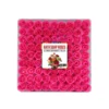 Organic Rose Bath Soap Flower Petals – 81pcs Box for Pedicure & Spa