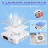 X15 Professional Cordless Nail Dust Collector – 4500RPM Brushless, Adjustable Suction, Reusable Filter