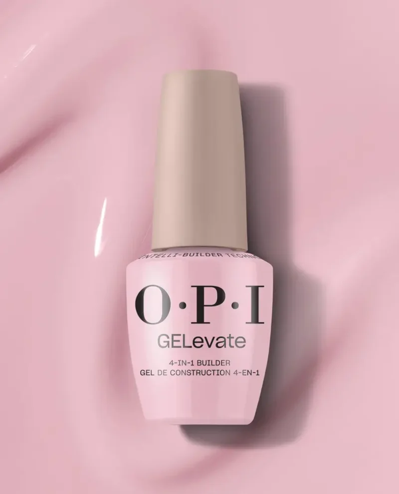 OPI GELevate 4-in-1 HEMA-Free Builder Gel for Nail Extensions, Overlays & Tips