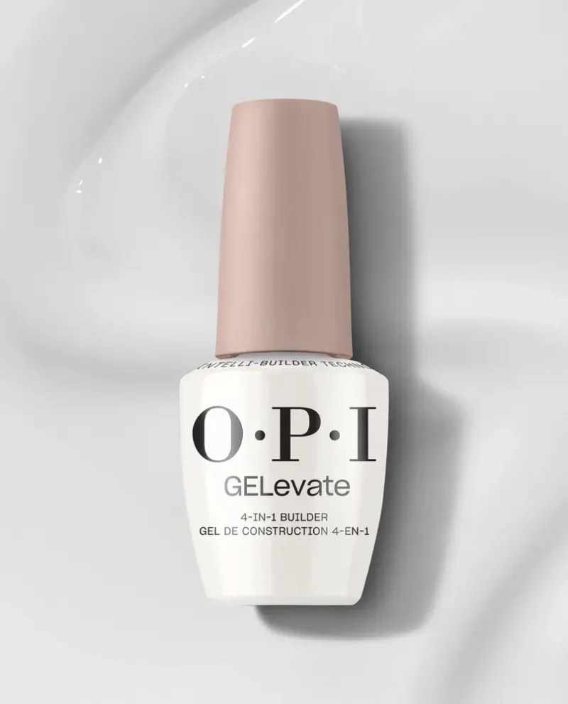 OPI GELevate 4-in-1 HEMA-Free Builder Gel for Nail Extensions, Overlays & Tips