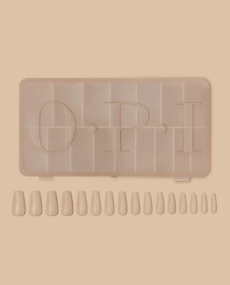 OPI GELevate Clear Medium Coffin Soft Gel Nail Tips – 640pcs Pro Box