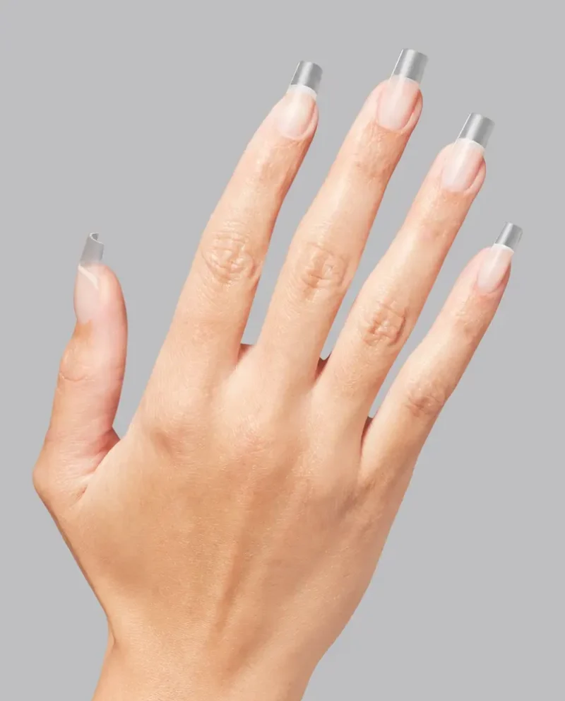 OPI GELevate Clear Square Medium Soft Gel Nail Tips - 640pcs Pro Box