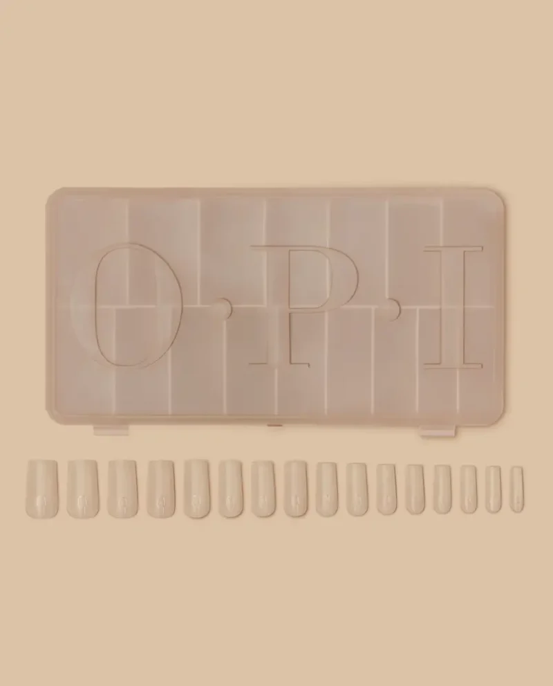 OPI GELevate Clear Square Medium Soft Gel Nail Tips - 640pcs Pro Box