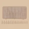 OPI GELevate Clear Medium Stiletto Soft Gel Nail Tips – 640pcs Pro Box