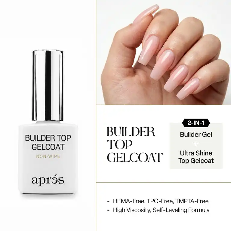 apres Builder Top Gelcoat, 15ml (HEMA/TPO-Free)