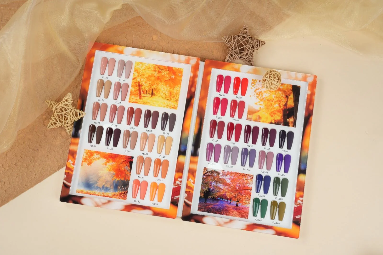 Chisel Fallen In Love Dip Powder Collection – 36 Fall Neutral Colors, 2oz (HEMA & TPO Free)
